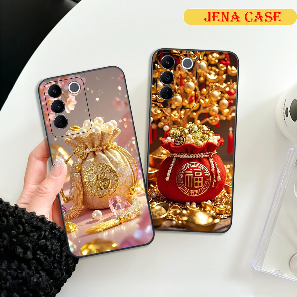 เคส Vivo V27 / V27E / V27 PRO พร้อมกระเป๋านําโชค เคส Jena
