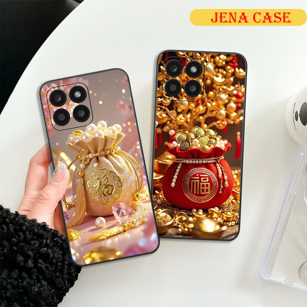 เคส Honor X6b / X8b พิมพ์ลายกระเป๋านําโชค Jena Case