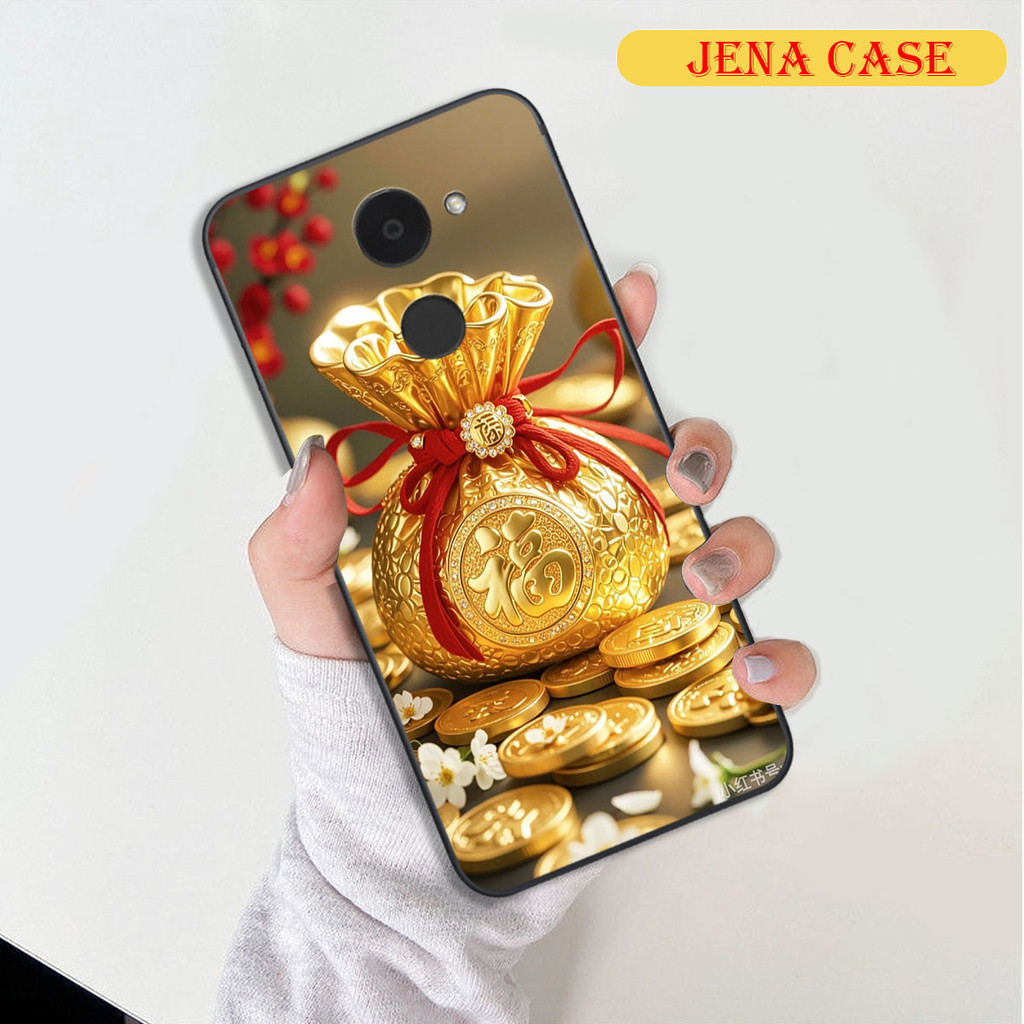 เคส Huawei Y7 Prime พร้อมกระเป๋านําโชค เคส Jena