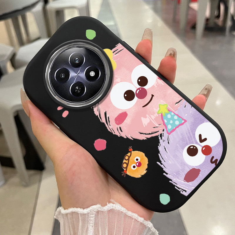 Realme 12 4G 12 5G 12 Plus 13 11 Pro 11X C67 P1 5G Narzo N65 70X 70 Pro 60X 5GCase สุดน่ารัก UA0467