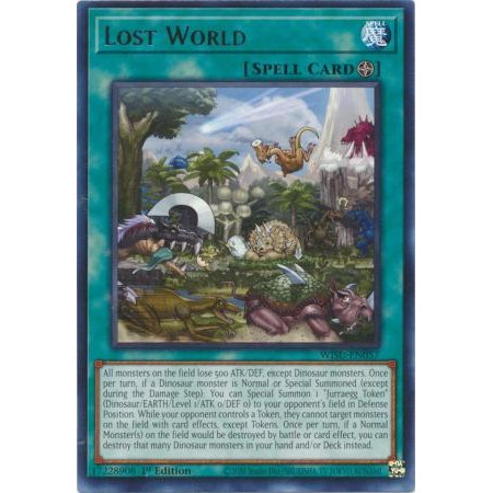 Yugioh! การ์ด - WISU-EN057 - Lost World