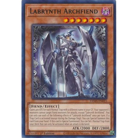 การ์ด Yugioh! - TAMA-EN015 - Labrynth Archfiend