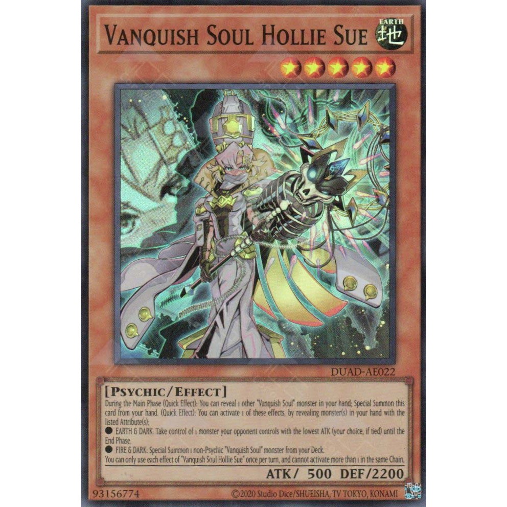 การ์ด Yugioh! - DUAD-AE022 - Vanquish Soul Hollie Sue