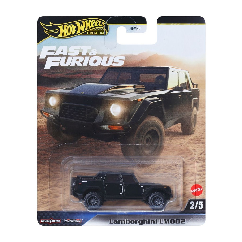 Premium Fast Super Car Model Toy&Furious Lamborghini LM002 HOT WHEELS JBL86/HNW46