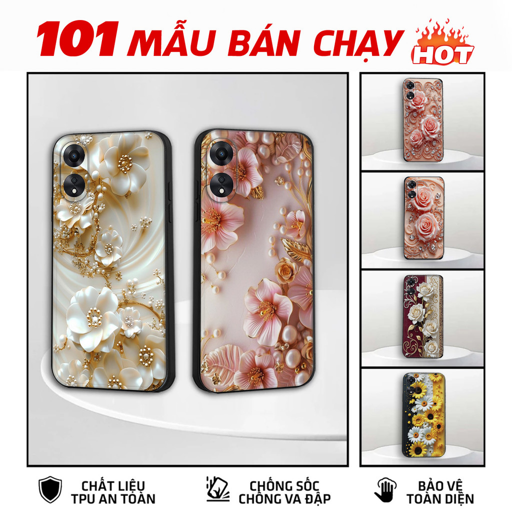 Oppo A58 / A78 4G / A98 5G เคส TPU ยืดหยุ่น พิมพ์คัดลายมือ มีความหมาย