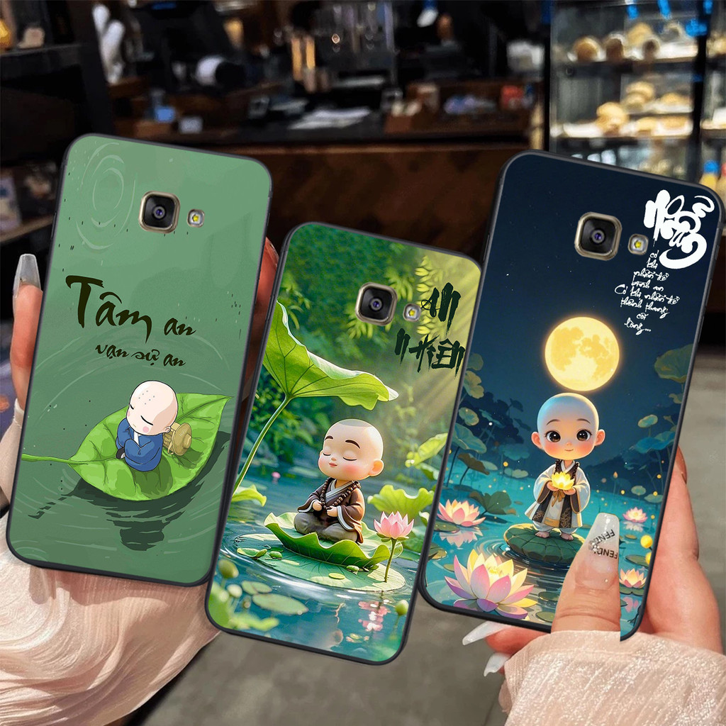 เคส Samsung A3 2016 / A5 2016 / A7 2016 การประดิษฐ์ตัวอักษรของสันติภาพ ความสงบของจิตใจ แหวน