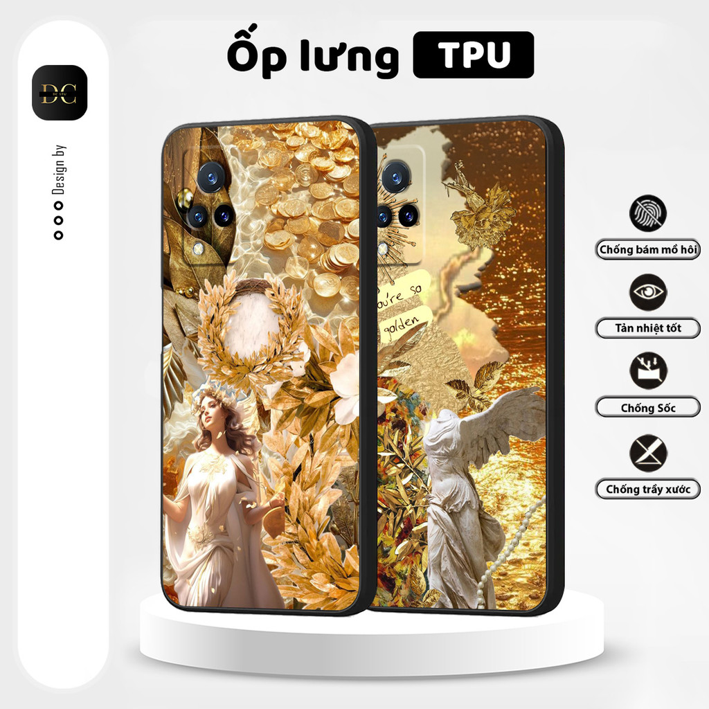 เคส Vivo V21 / V21E พร้อมเทพธิดา พวงหรีดลอเรล โชคลาภ