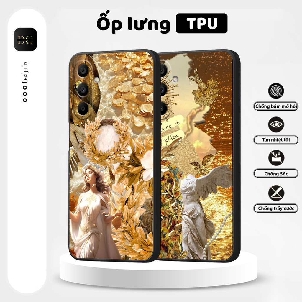 เคส Samsung A15 4G / 5G พร้อมเทพธิดา พวงหรีดลอเรล โชคดี