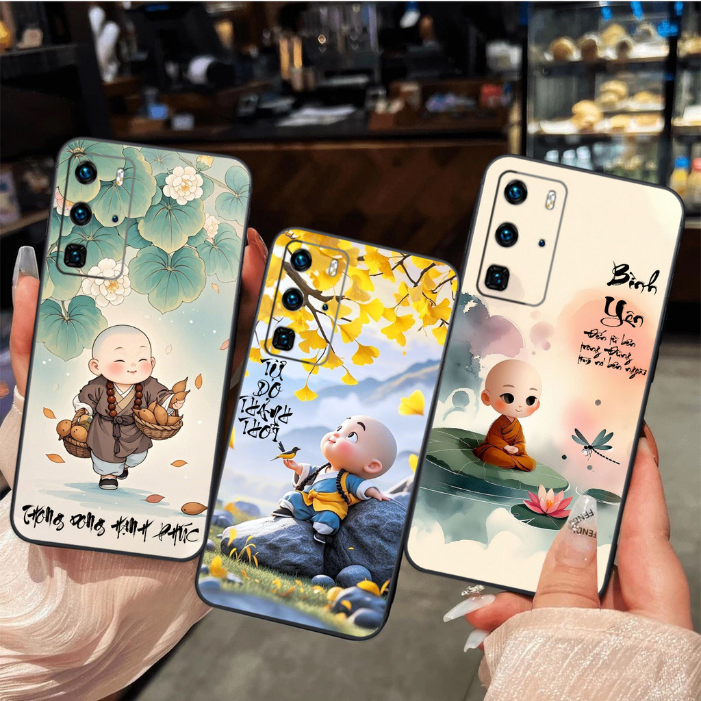 เคส Huawei P40 / P40 Pro / P40 lite การประดิษฐ์ตัวอักษรของสันติภาพ ความสงบของจิตใจ แหวน