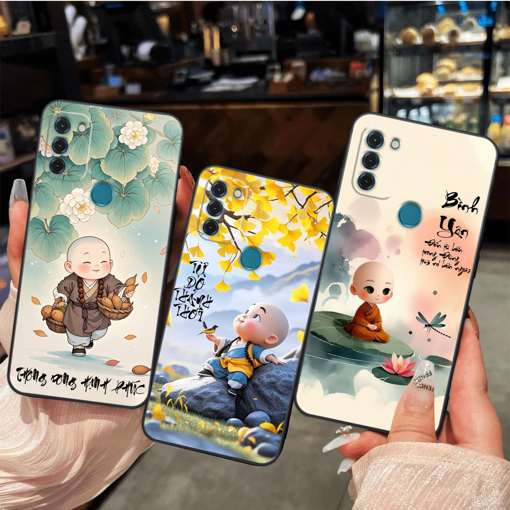 เคส Nokia C21 PLUS / Nokia C31 / C32 / G11 PLUS การประดิษฐ์ตัวอักษรของสันติภาพสันติภาพของจิตใจแหวน