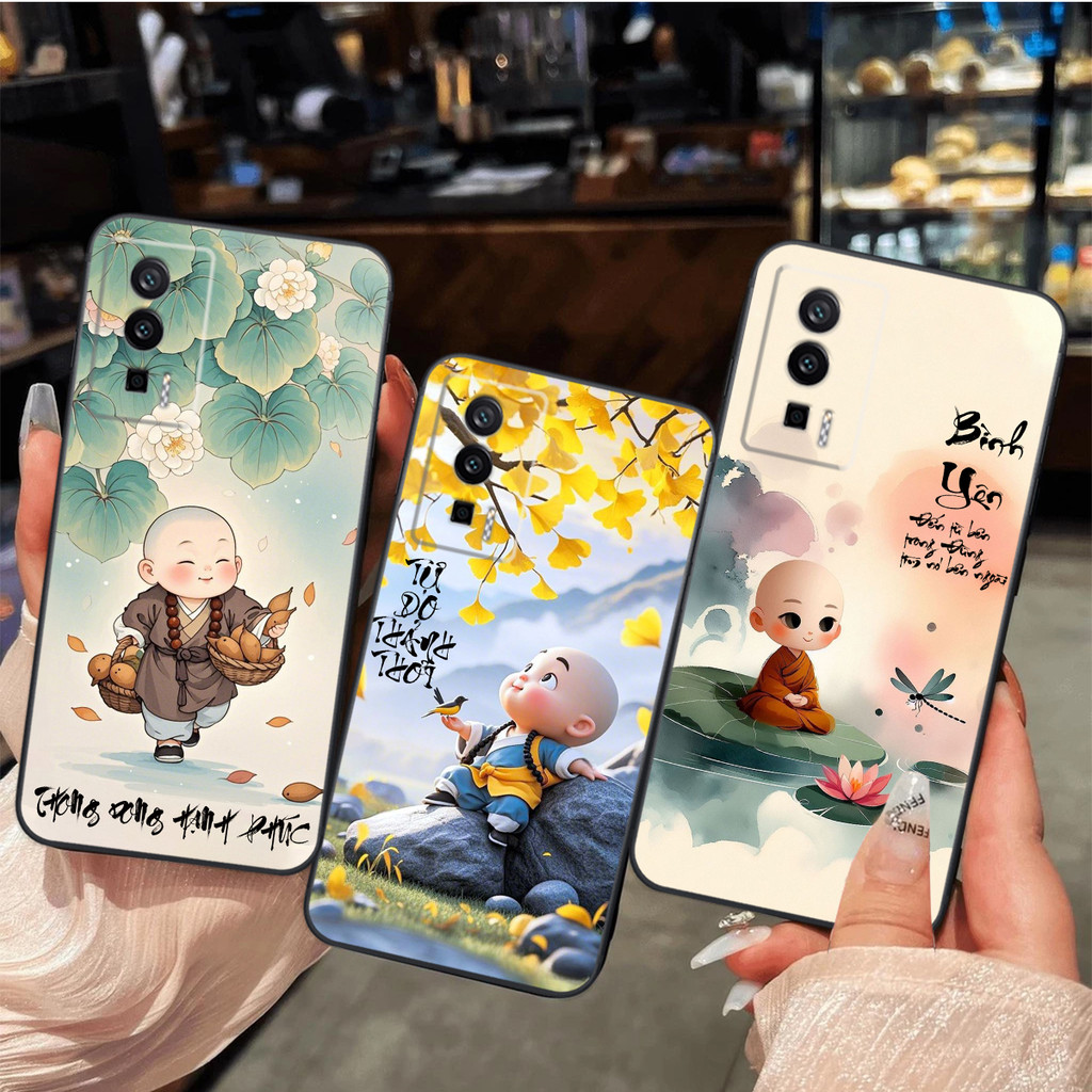 Xiaomi K60 / K60 PRO / K60 Ultra Case การประดิษฐ์ตัวอักษรของสันติภาพ ความสงบของจิตใจ แหวน