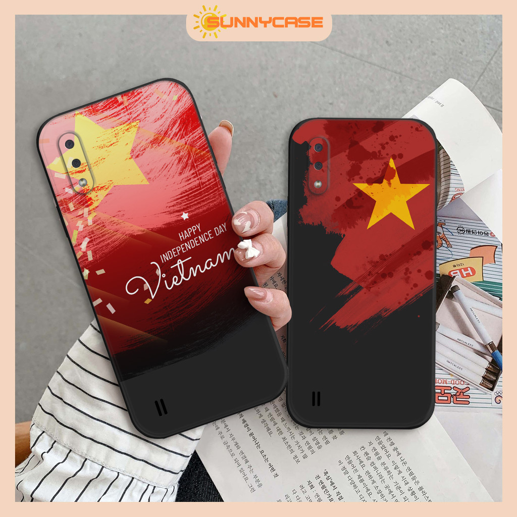 เคส Samsung A01 / A02 / A01 Core พิมพ์ลายธง อิสระ แถมฟรี กันยายน 2