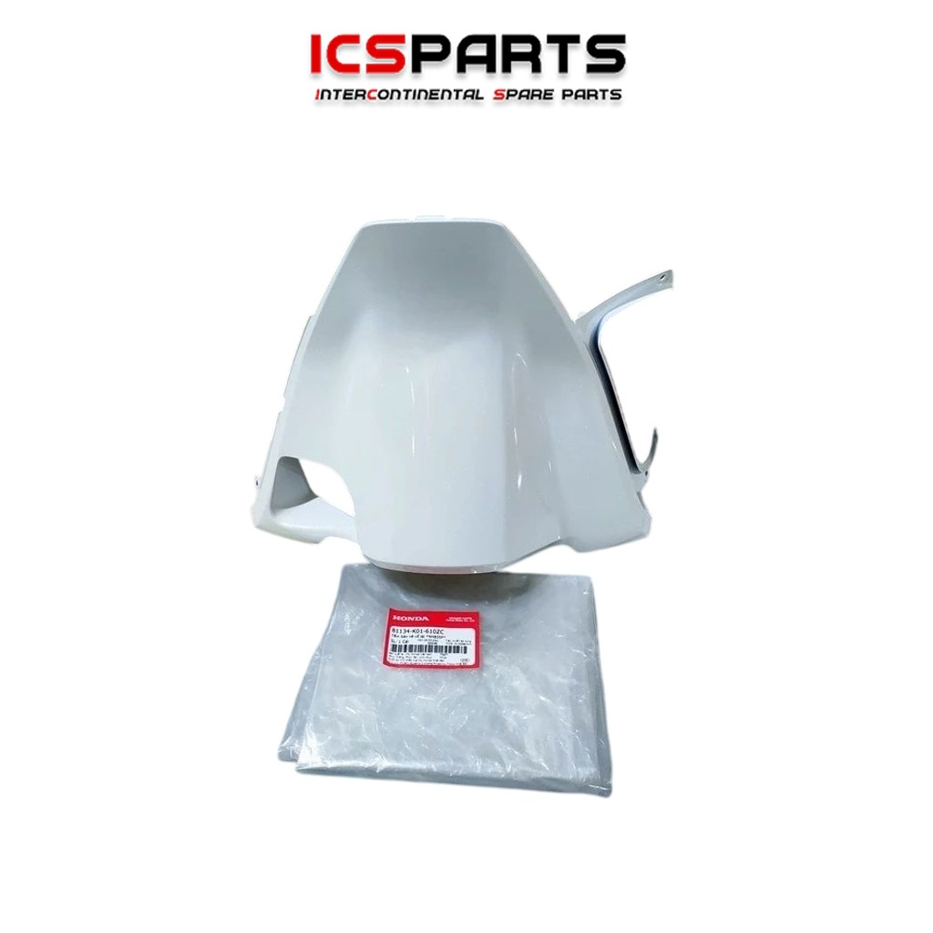 อุปกรณ์ป้องกันคอพวงมาลัย (ฝาครอบล็อค) Nhb35P SH 125, SH 150 2015-2016 สีขาว