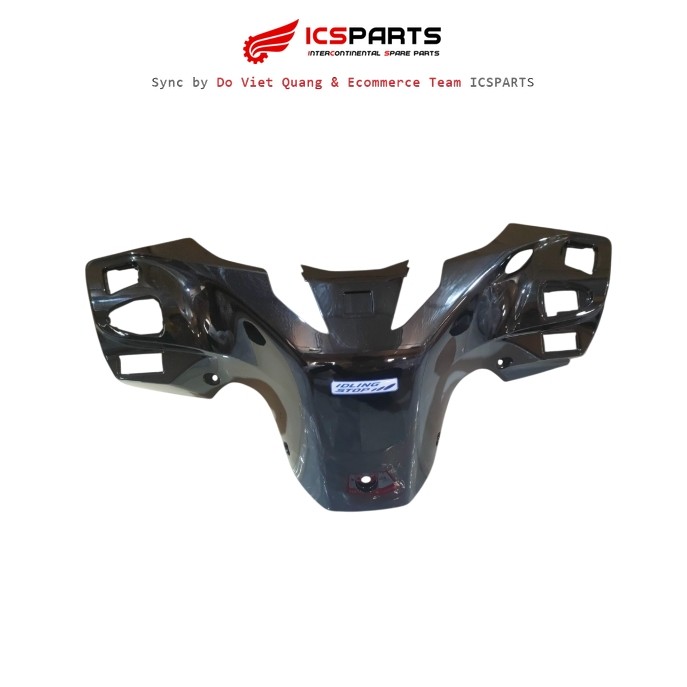 ฝาครอบท้ายแฮนด์พลาสติก (คอ) Nhb25 ตะกั่ว 125 สีดําเงา (2013-2015) - 53210K12900ZH