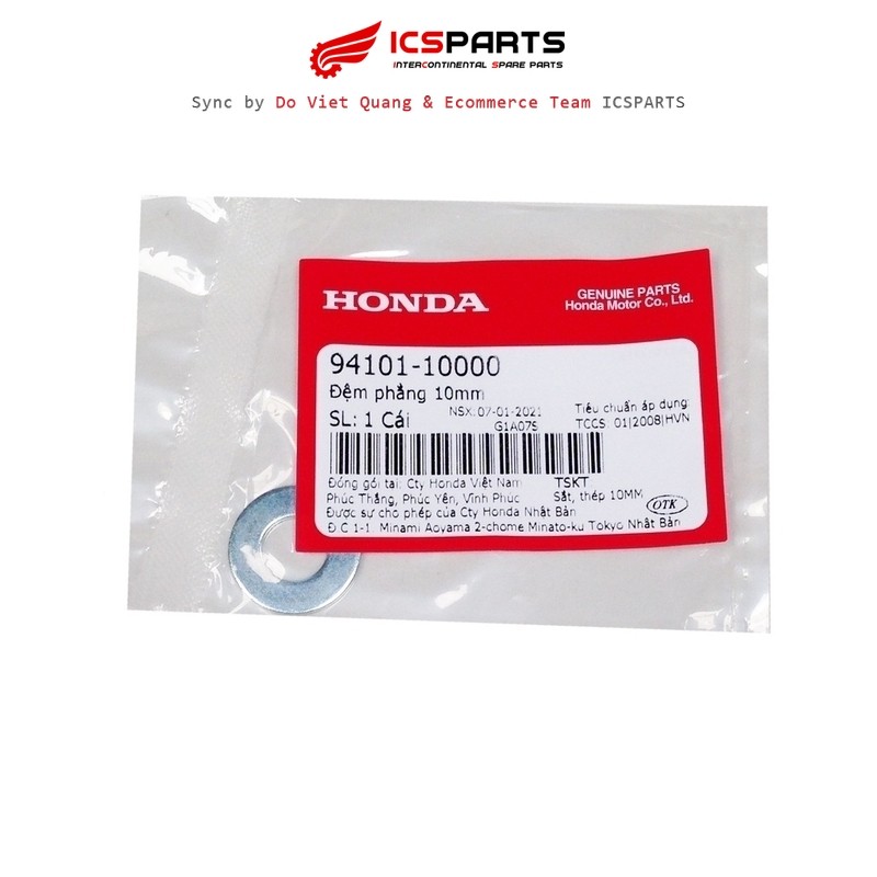 เบาะแบน 10 มม. HONDA Air Blade, Cub-C70, Dream, Future, Pcx, Sh, Sh Mode, Vision, Wave (94101-10000)