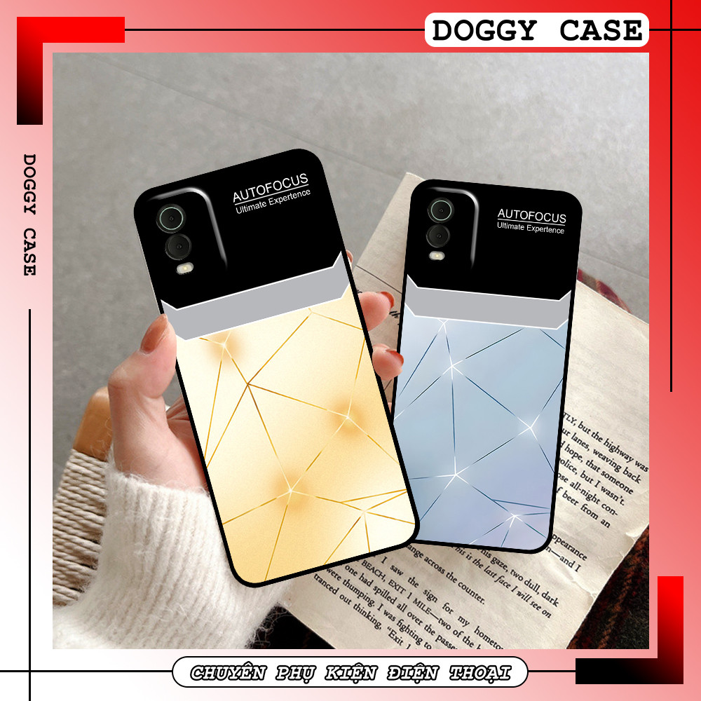 เคส Nokia C31 / C32 พิมพ์ลาย galaxy auto focus