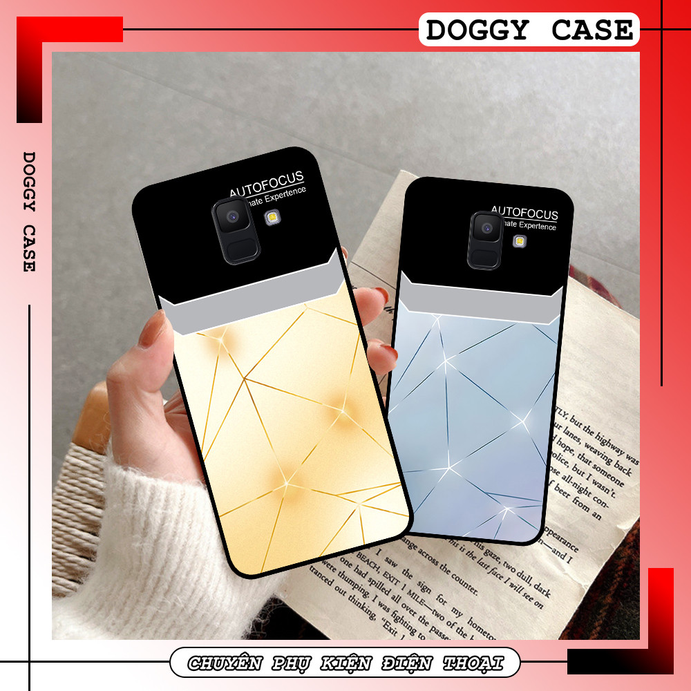เคส Samsung A6 2018 / A6 Plus พิมพ์ลาย galaxy auto focus