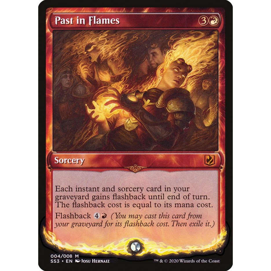 Past in Flames - mythic - ฟอยล์ - SS3 - 4 - (หายาก,Mythic) - Magic The Gathering