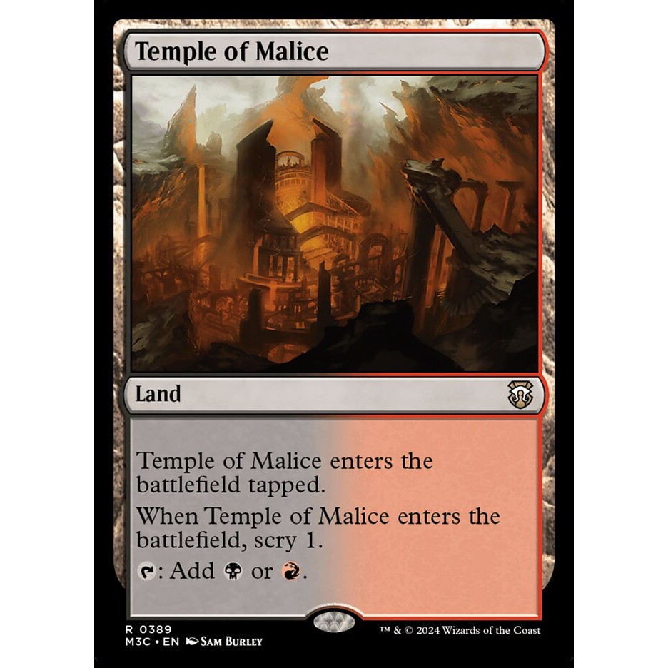 วัดของมาลี - หายาก - ปกติ - M3C - 389 - Land (หายาก,mythic) - Magic The Gathering