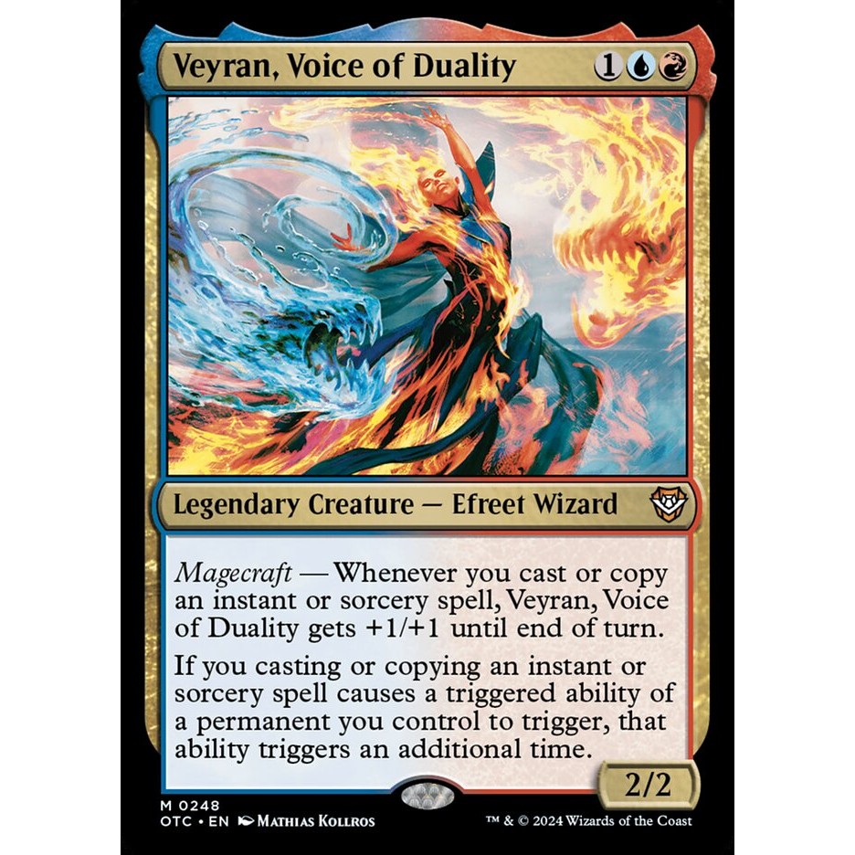 Veyran, Voice of Duality - mythic - ปกติ - OTC - 248 - (หายาก,Mythic) - Magic The Gathering