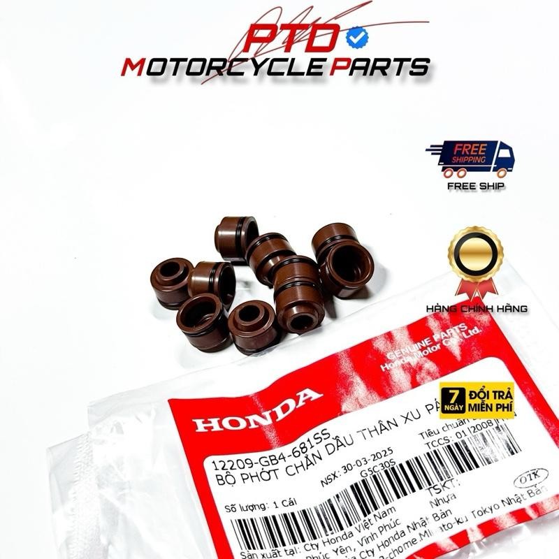 ซีล SUPPAP สําหรับรถยนต์ HONDA ผลิตภัณฑ์ HONDA VIETAM ของแท้ (12209-GB4-681)