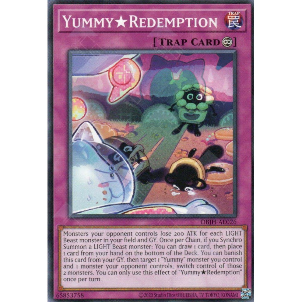 [ การ์ด Yugioh ของแท้ ] DBJH-AE026 Yummy★การทําซ้ํา - ทั่วไป
