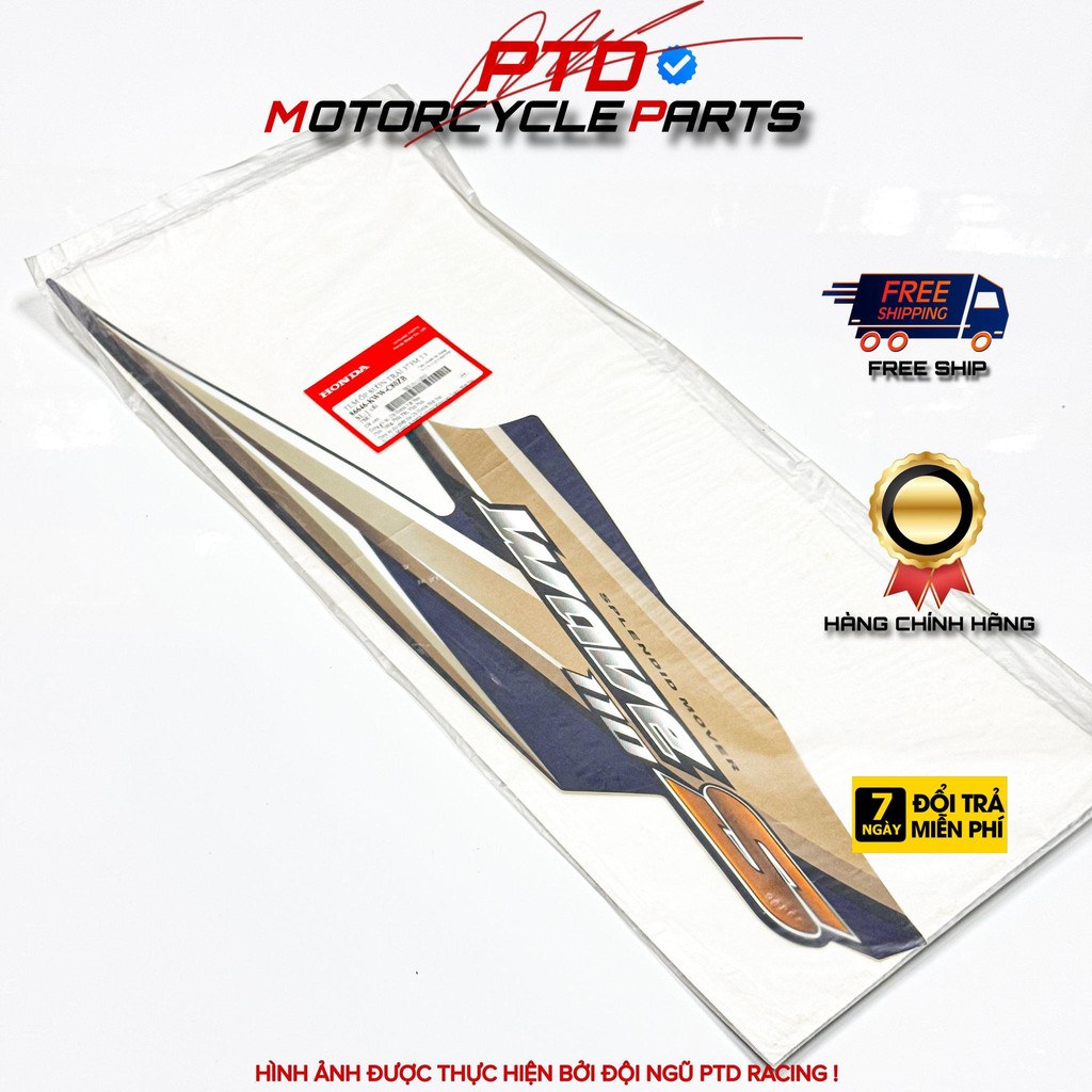 สติ๊กเกอร์ข้างซ้าย *PB373M*, ผลิตภัณฑ์ HONDA VIETAM ของแท้ ( 86646-KWW-C80ZB )