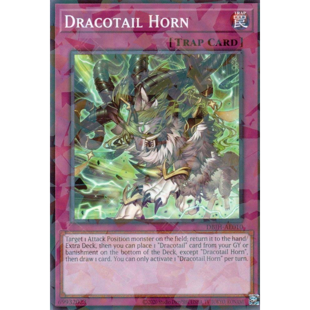 การ์ด Yugioh! - แตร Dracotail - DBJH-AE010