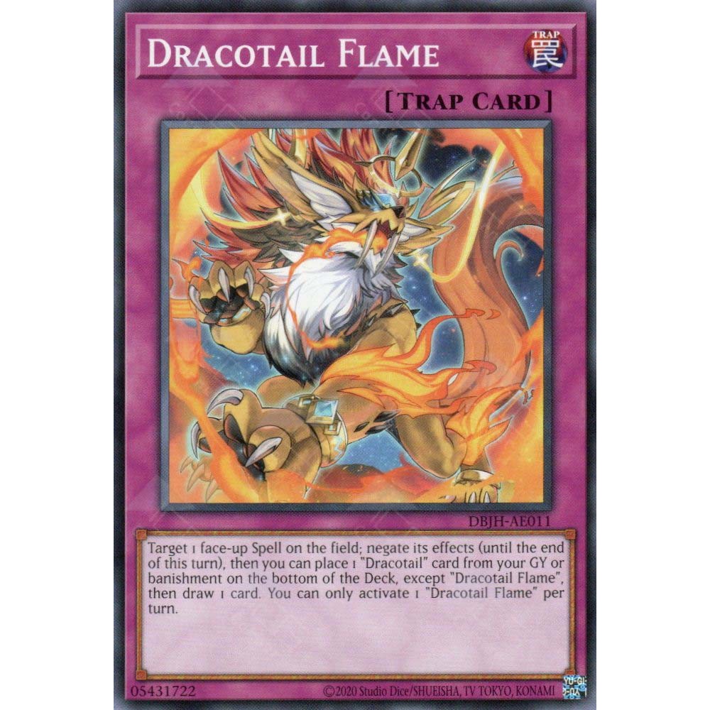 การ์ด Yugioh! - DBJH-AE011 - Dracotail Flame