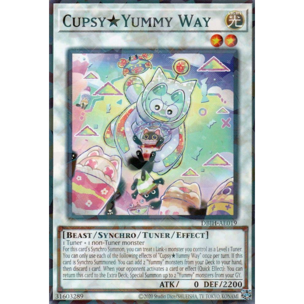 การ์ด Yugioh! - DBJH-AE019 - วิธีอร่อยของ Cupsy