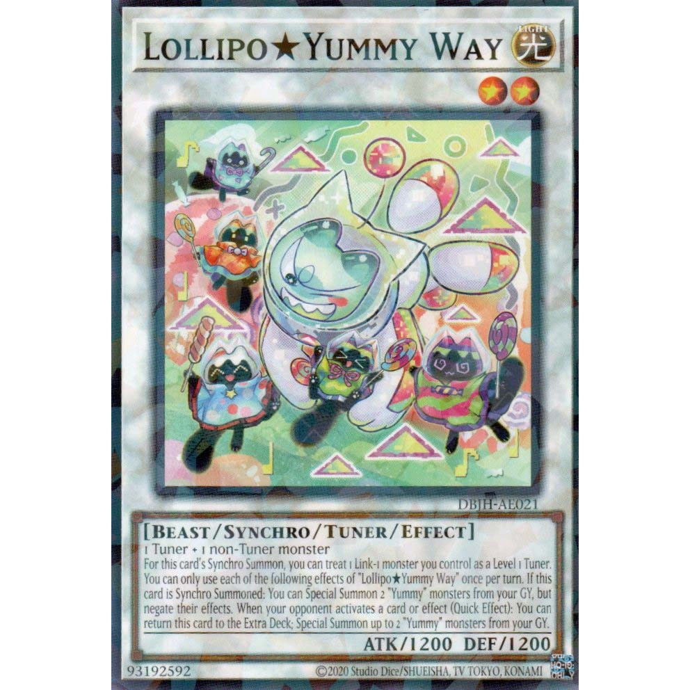 การ์ด Yugioh! -DBJH-AE021 - Lollipo Yummy Way