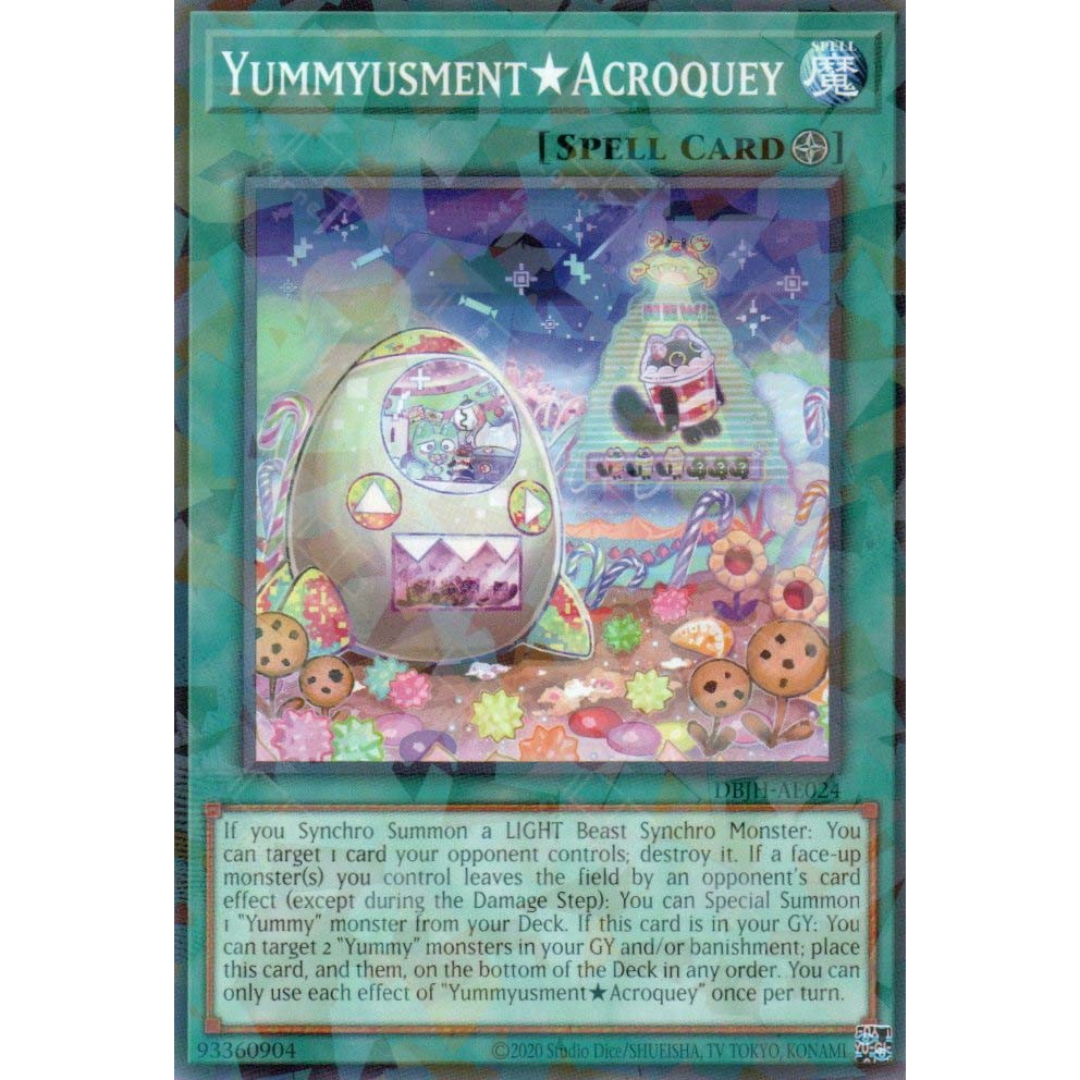 การ์ด Yugioh! - DBJH-AE024 - Yummyusment Acroquey