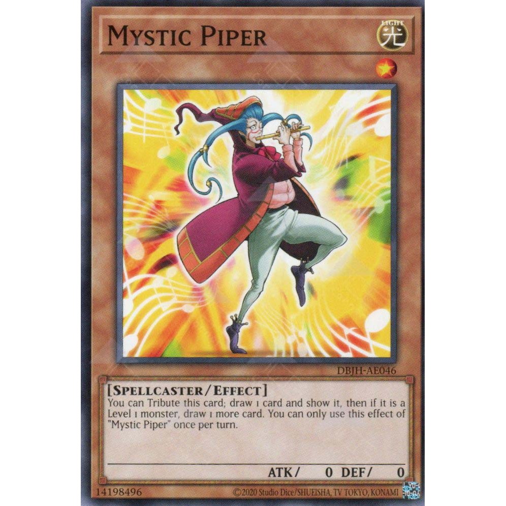 การ์ด Yugioh! - DBJH-AE046 - Mystic Piper