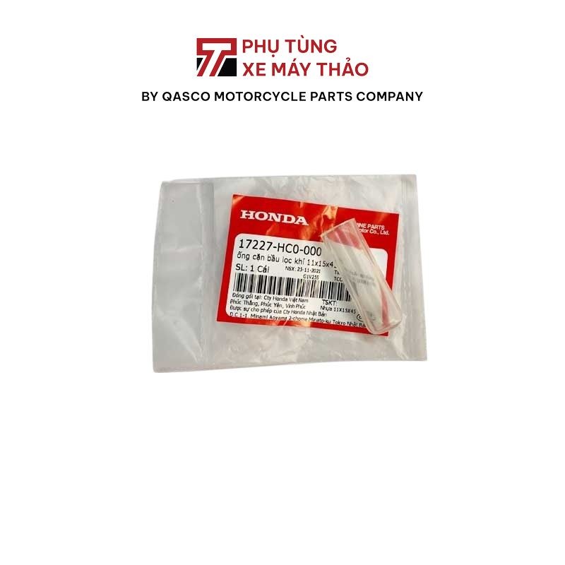 HONDA Dream 100 / Wave / Future ท่อสารตกค้างกรองอากาศ ขนาด 11x15x45 |17227-HC0-000