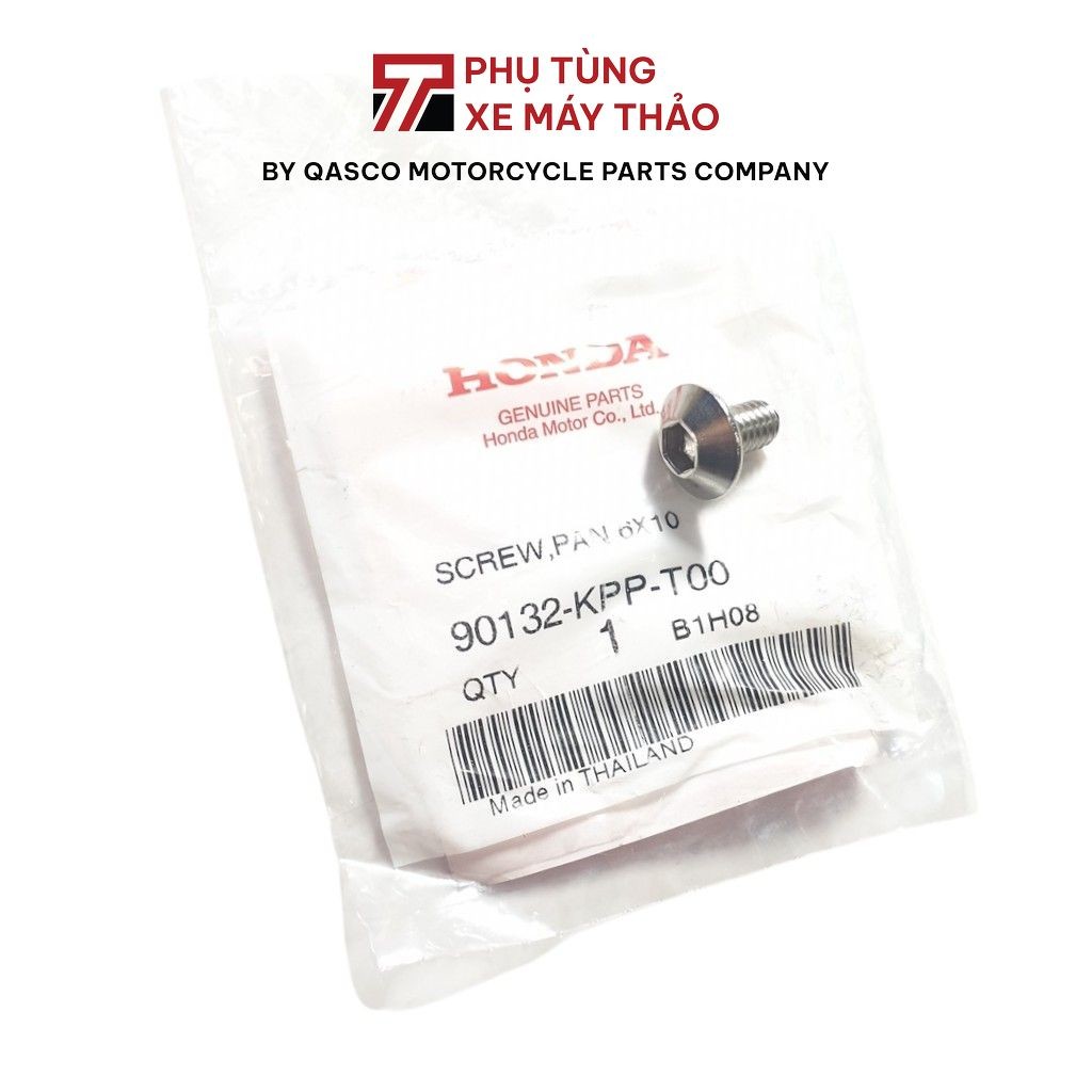 สกรู HONDA Winner 150 Winner X (RS150 V3) (ขนาด 6x10) (หกเหลี่ยม) |90132-KPP-T00_1480