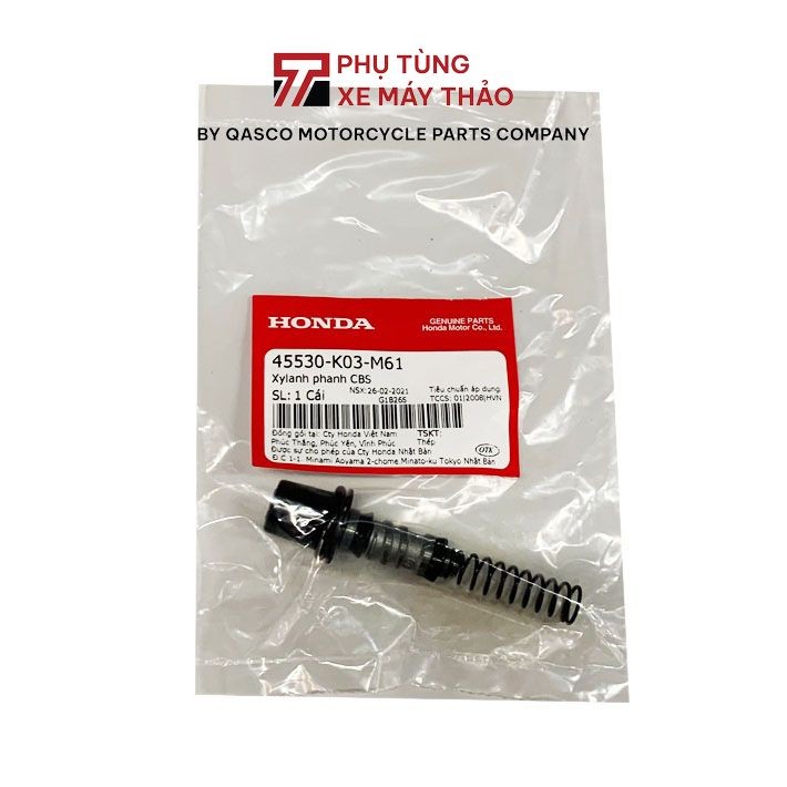 กระบอกสเก็นเบรคหน้า CBS HONDA Winner 150 / Wave Rsx 110 (RS150 V1 V2 V3) |45530-K03-M61