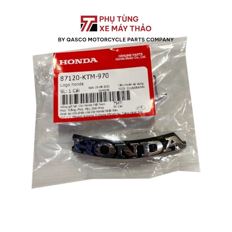 HONDA Air Blade / หน้ากากหน้าอนาคต โลโก้นูน |87125-KTM-970