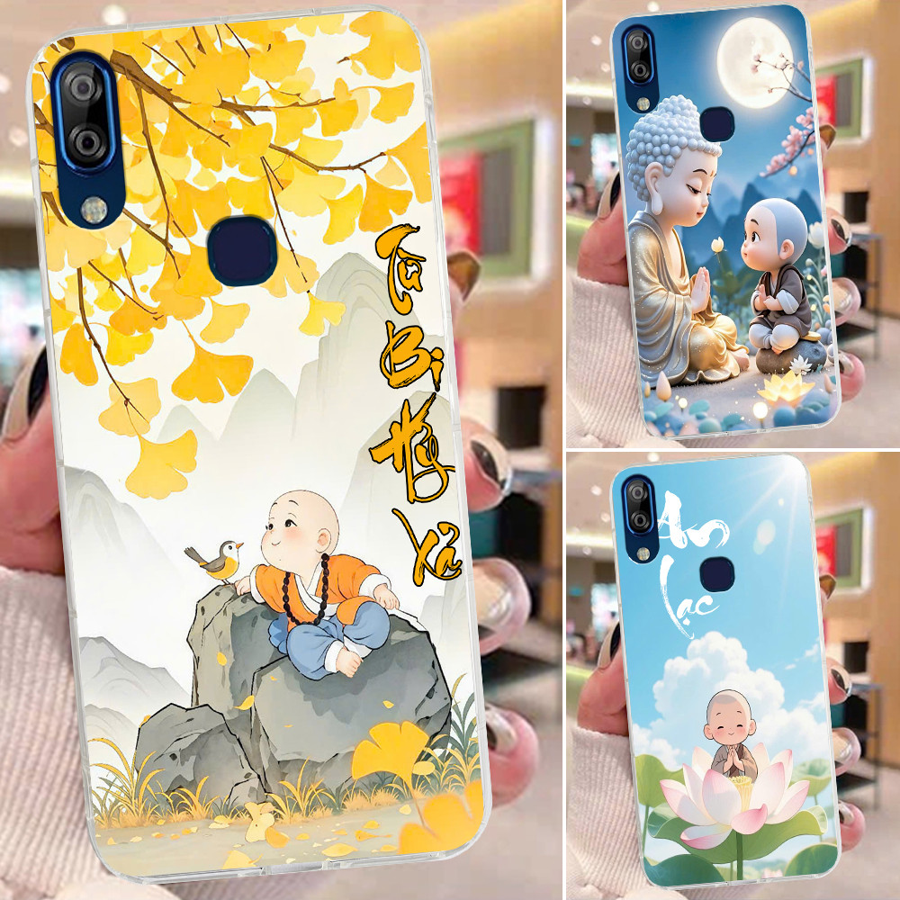 เคส Vsmart Active 1 / Active 1 Plus / Active 1+ พร้อมการประดิษฐ์ตัวอักษรจากจอยและความเจริญรุ่งเรือง