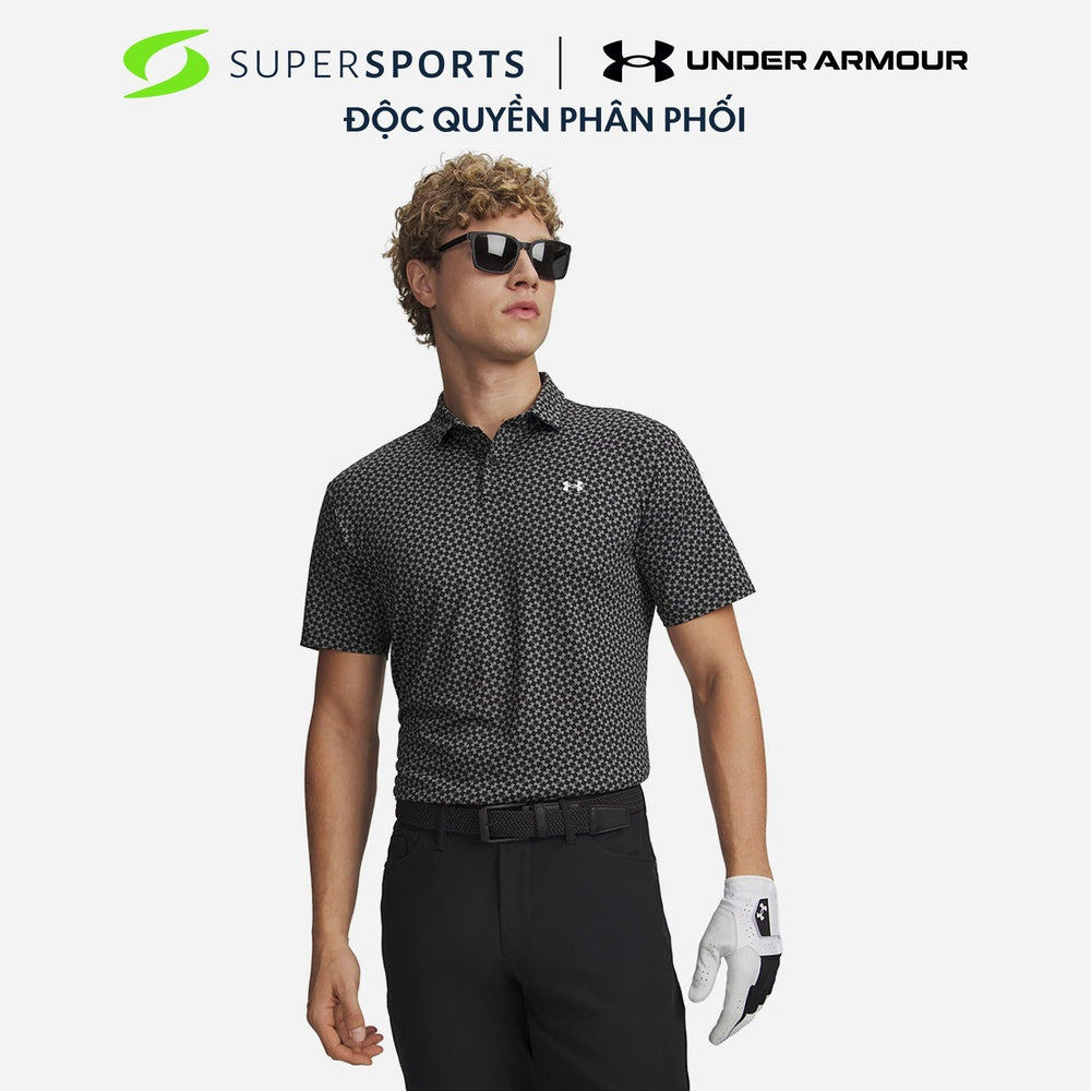 UNDER ARMOR UNDER ARMOUR Under ARMOUR Tee To Green Printing เสื้อโปโลผู้ชาย - 6012304-001