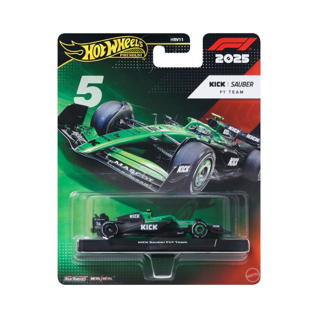 F1 ทีม Sauber Super Racing Car Toy - Racing Hand 05 HOT WHEELS JKD89/HRV11