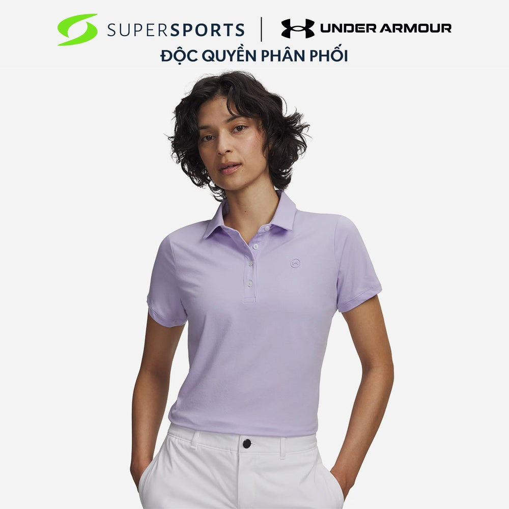 UNDER ARMOR UNDER ARMOUR เสื้อโปโลผู้หญิง Under ARMOUR Polodry - 6009805-536