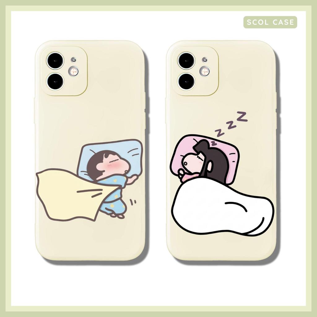 เคส iPhone คู่นอน Zzz สุดน่ารักสําหรับทุกรุ่น 7/8/x/xs/11/12/13/14/15/16 plus/pro/promax