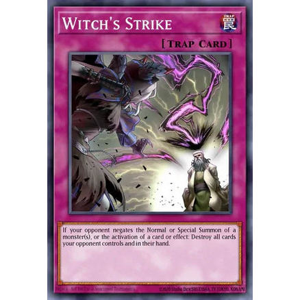 [Yugioh Funny Shop] การ์ด 1 ใบ BLGG-EN133 - Witchs Strike - Ultra Rare