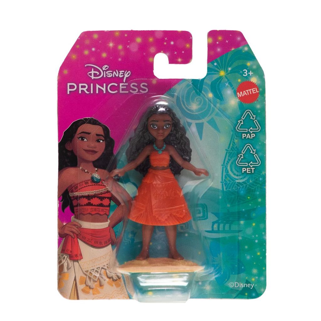 Disney Princess Mini Toy - Princess Moana Polynesia DISNEY PRINCESS MATTEL JFN20/HXH19