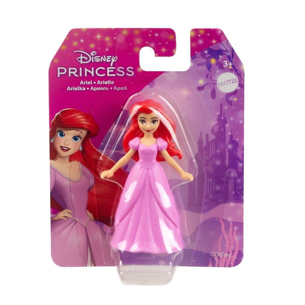 Disney Princess Mini Toy - Mermaid Princess Ariel DISNEY PRINCESS MATTEL HXH21/HXH19