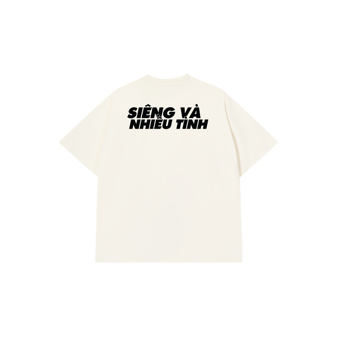 เสื้อยืด Diligent and Rich - Happy - เสื้อยืด Happy Nonsense - เสื้อยืด Oversize 250GSM 100Cotton
