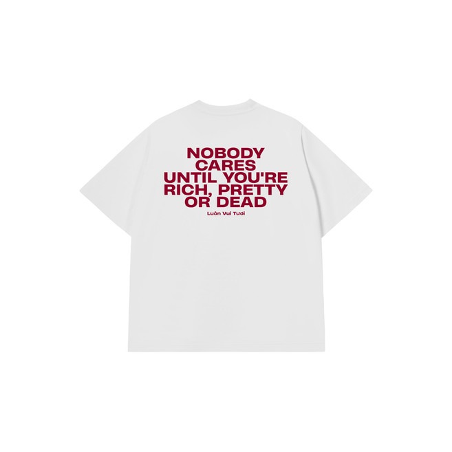 Youre Rich T-Shirt - Happy - เสื้อยืด Happy Nonsense - เสื้อยืด Oversize 250GSM 100Cotton