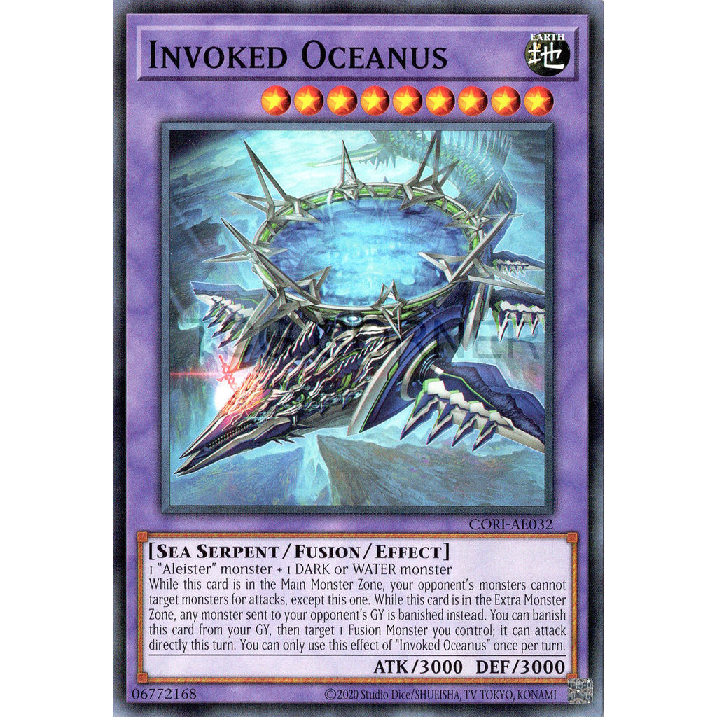การ์ด Yugioh! - CORI-AE032 - Invoked Oceanus