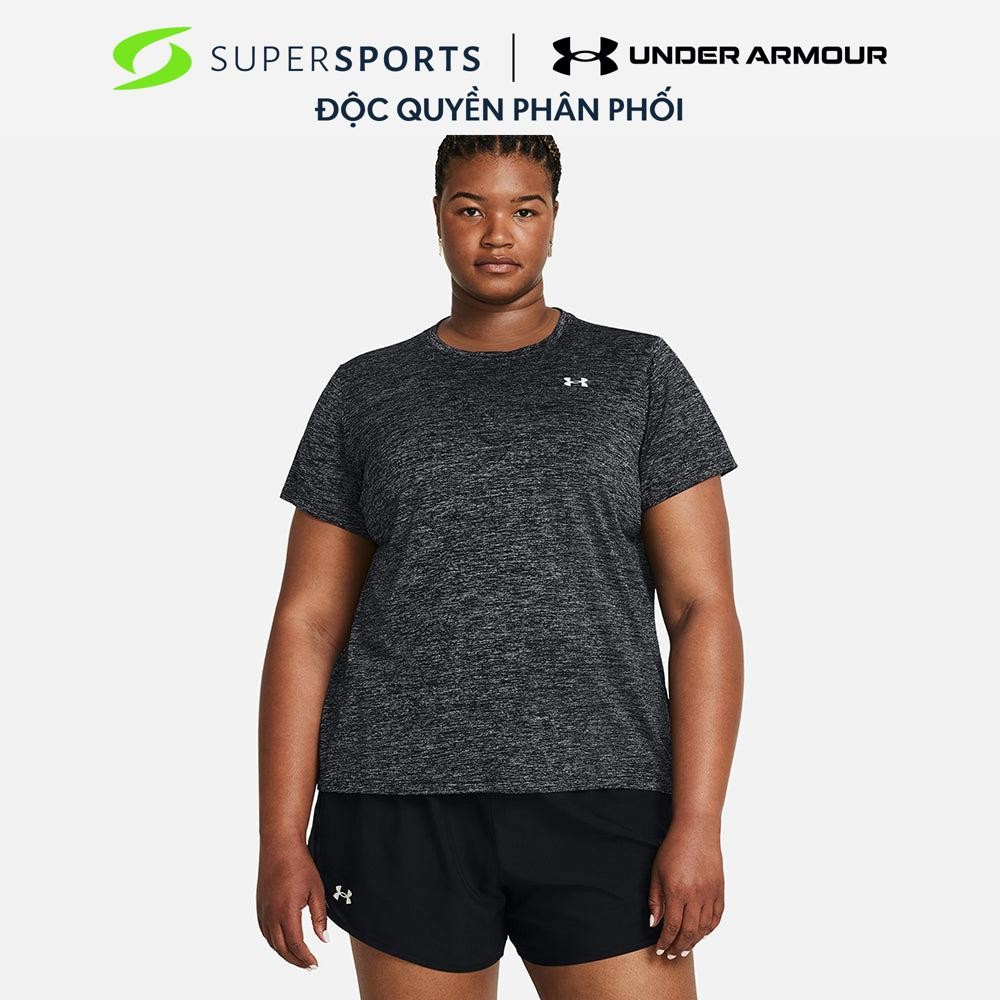 UNDER ARMOR UNDER ARMOUR Under ARMOUR Tech Twist เสื้อยืดแขนสั้นผู้หญิง - 1384228-001
