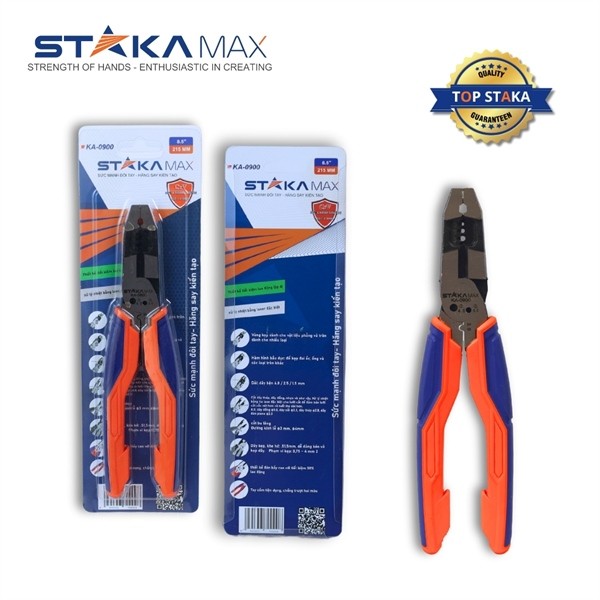 คีมอเนกประสงค์ระดับไฮเอนด์ 8.5 STAKA MAX (12C/H, 72C/T)-NEW-N1